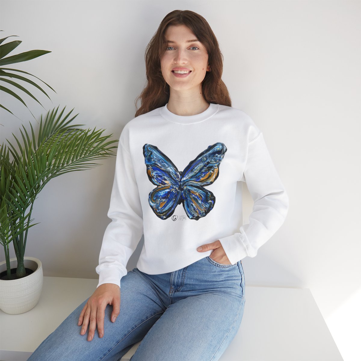 Coton ouaté - Le Nouveau Monde - Papillon