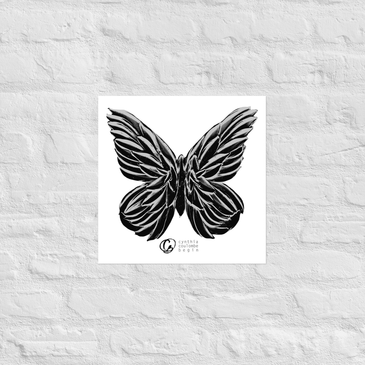 Papillons UNIQUES - Affiche