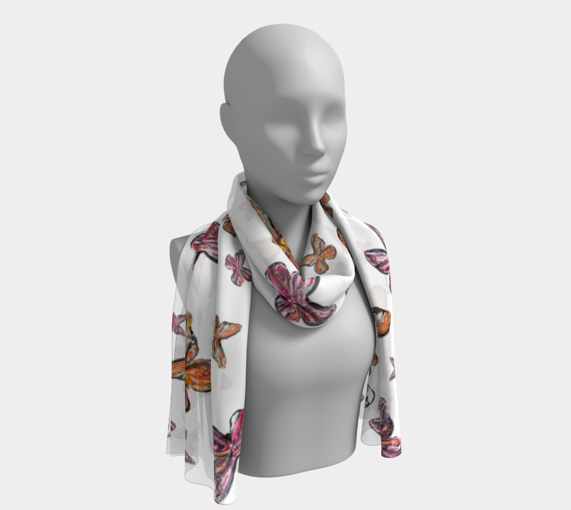 Foulard - La Légèreté d'esprit - Papillons