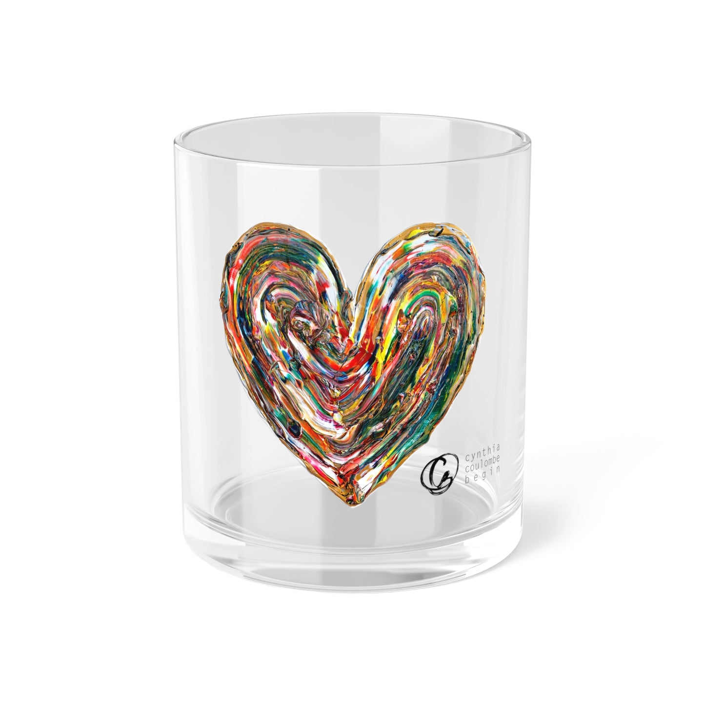Flying Hearts #4 Glass