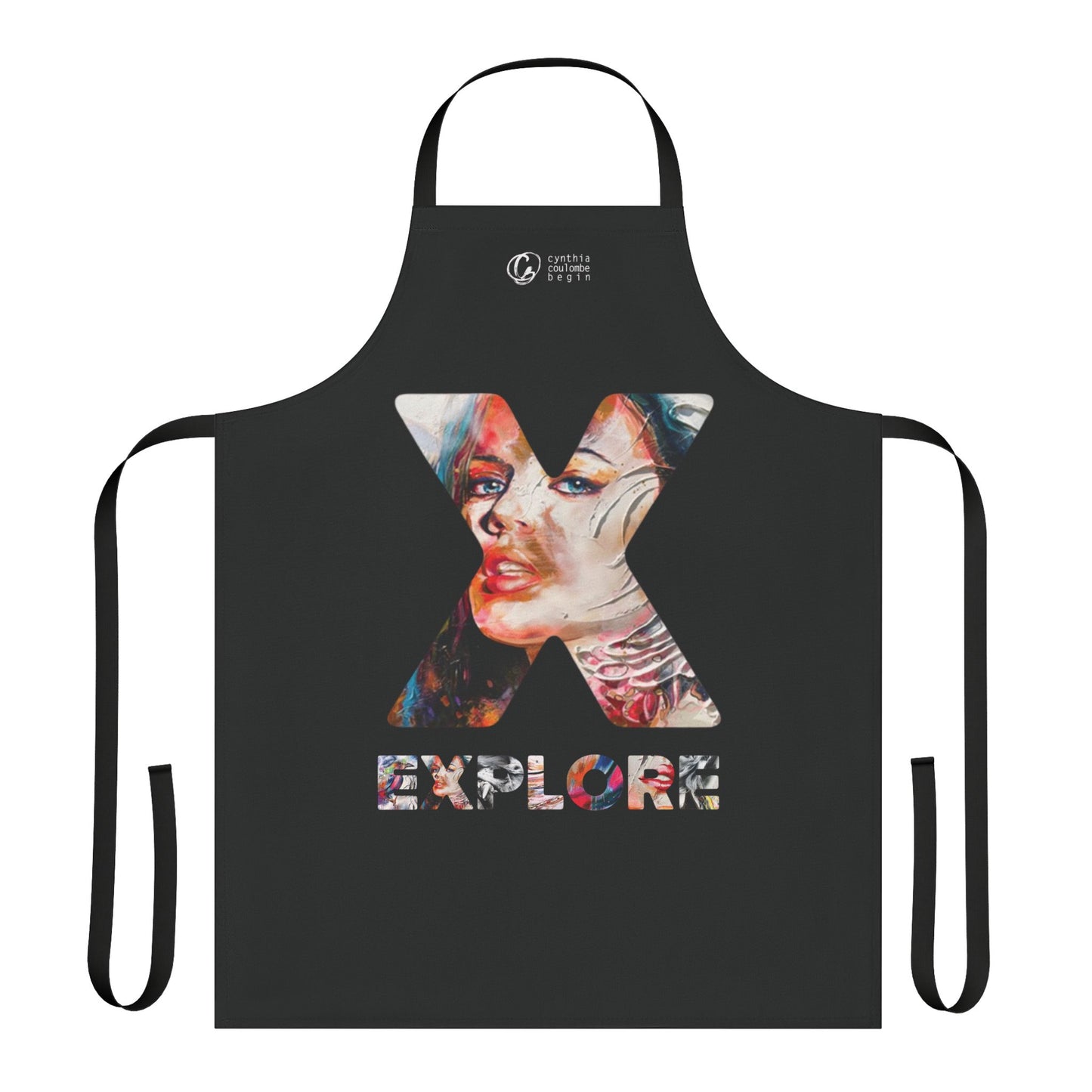 Explore Artistic Apron with 5-Color Straps