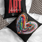 Housse de Coussin - Noir - Art Lovers - Édition Limitée