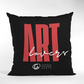 Housse de Coussin - Noir - Art Lovers - Édition Limitée