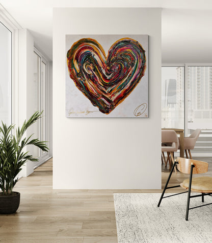 Le Coeur des Souhaits - CHU de Québec - Art Print Édition Limitée