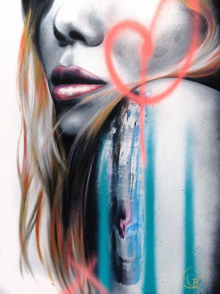 Kiss Under The Rain - Art Print Édition Limitée