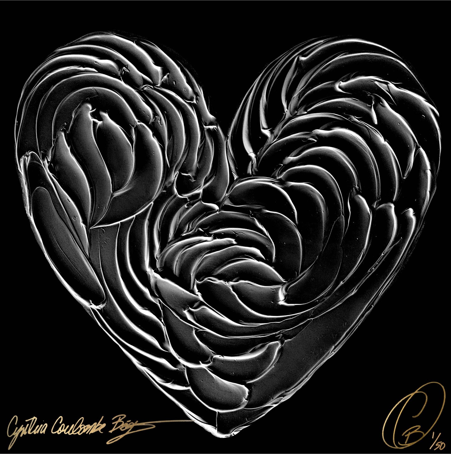 Le coeur Black Swan- Art Print Édition Limitée