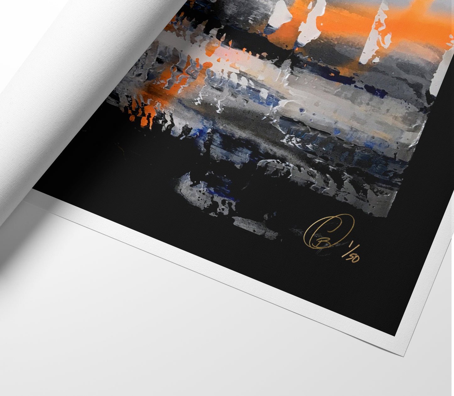 Deep Night - Art Print Édition Limitée Roulée