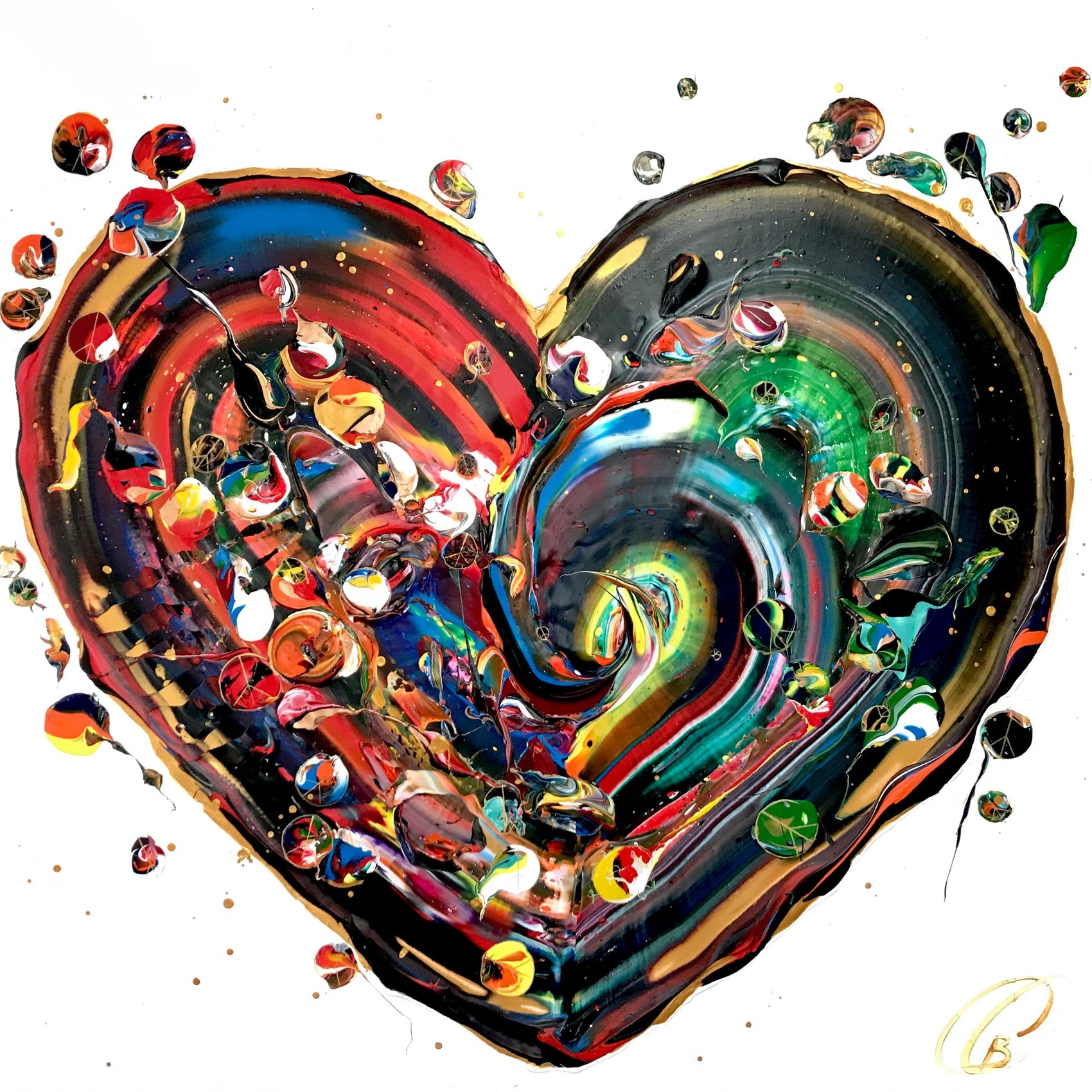 My heart said yes - Art Print Limited Edition