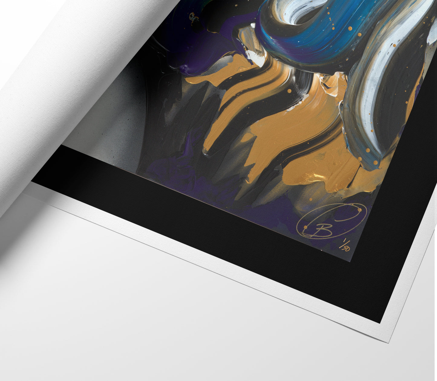 The Angel Under the Stars - Art Print Limited Edition