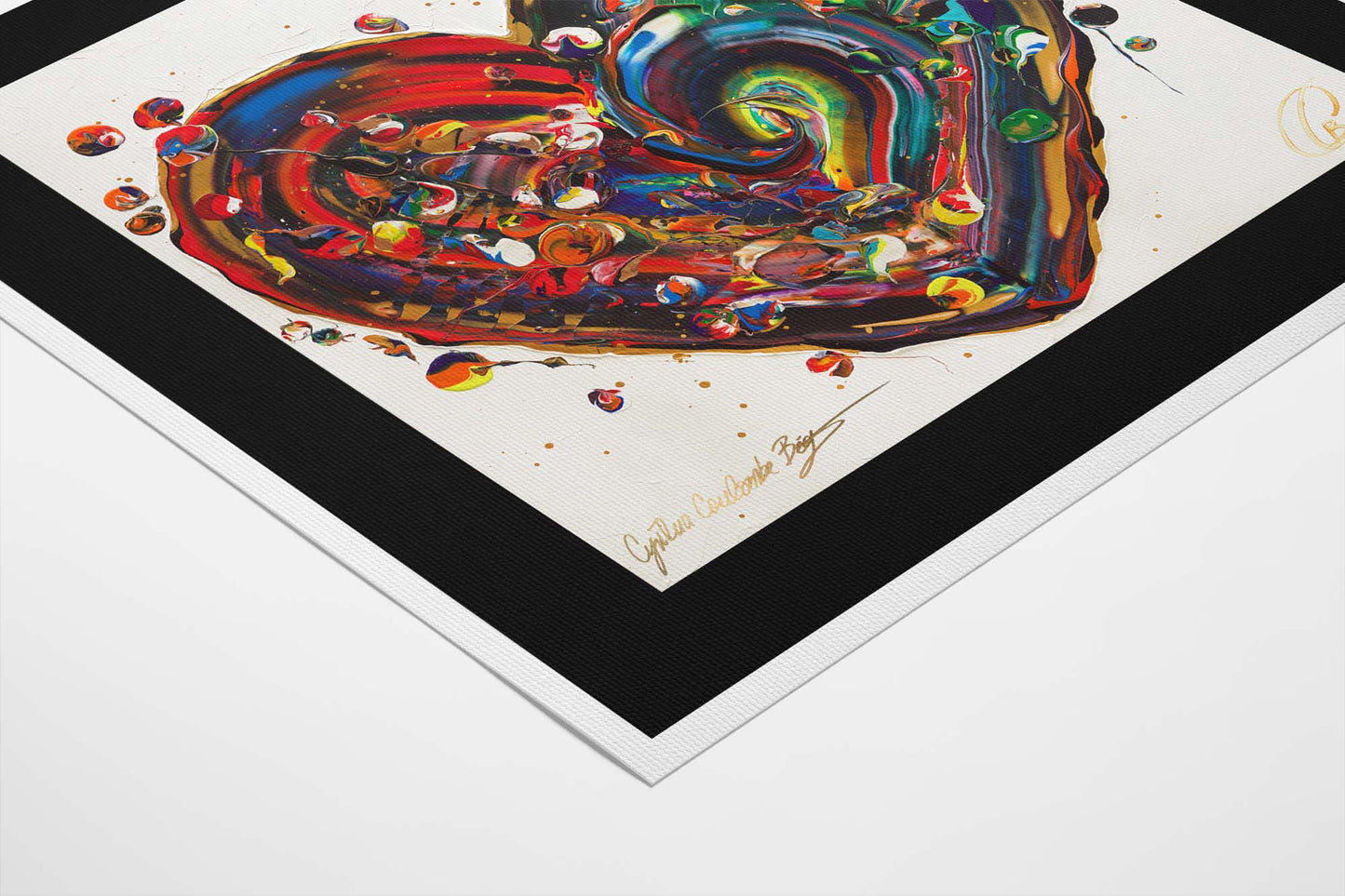 My heart said yes - Art Print Limited Edition