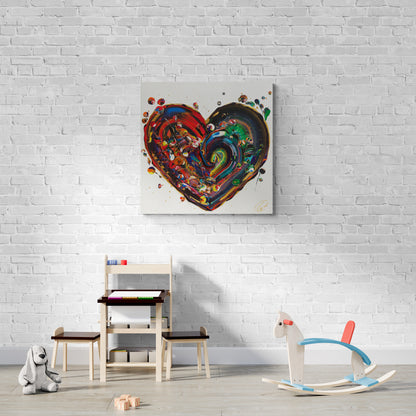 My heart said yes - Art Print Limited Edition