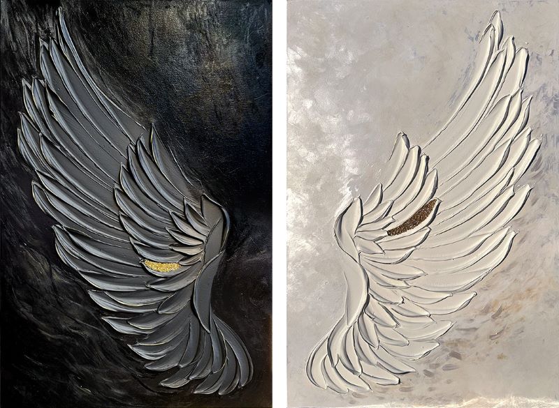 Mes Ailes (diptyque)