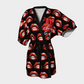 Robe de chambre Kimono - Noir - Bouche - Édition Limitée