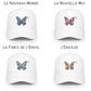 Casquettes- Papillon - Édition Limitée