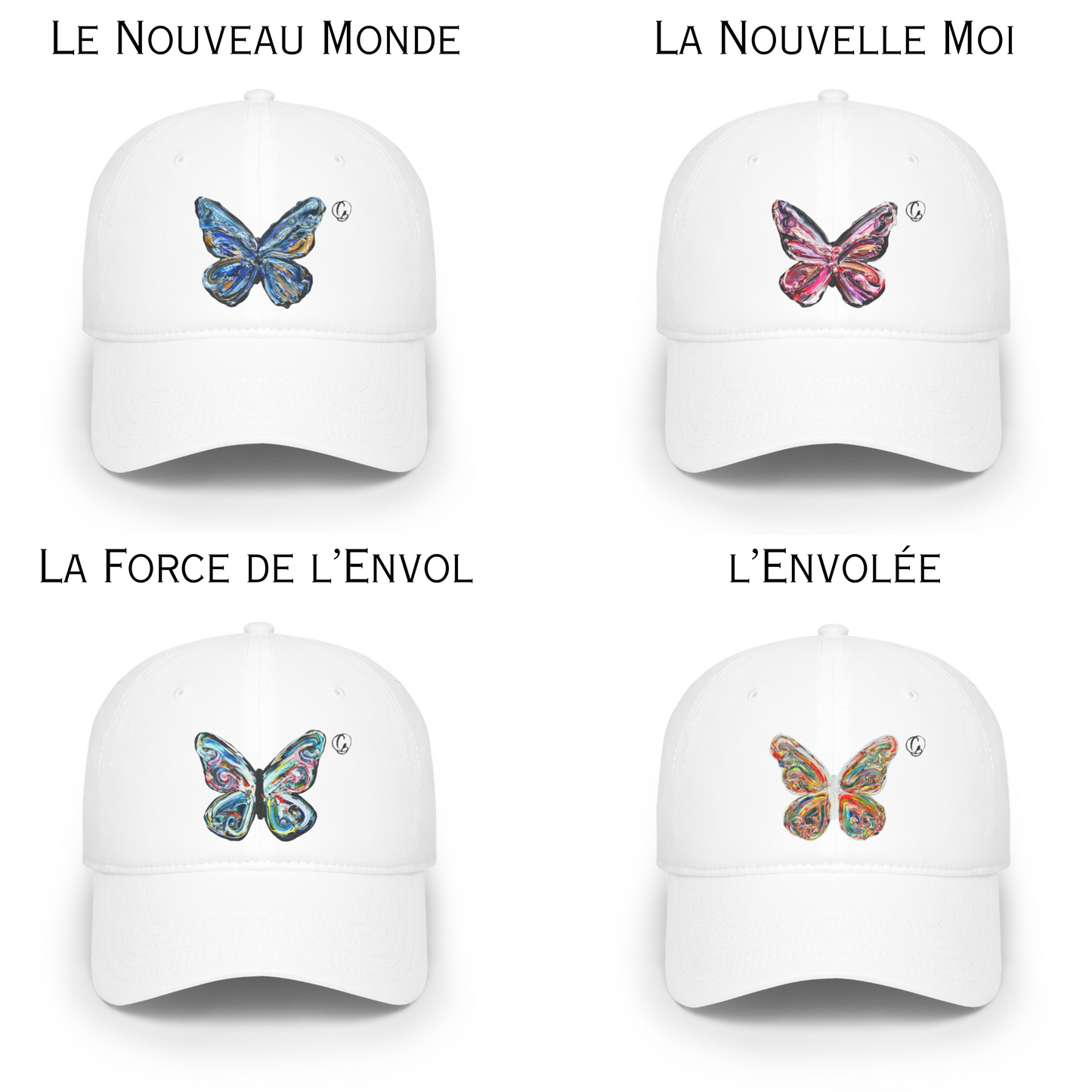 Casquettes- Papillon