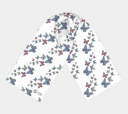 Foulard - La Voie intérieure -  Papillons