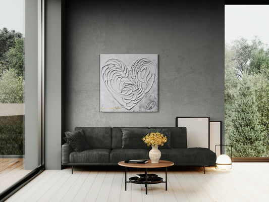 Le coeur PUR - Art Print Édition Limitée