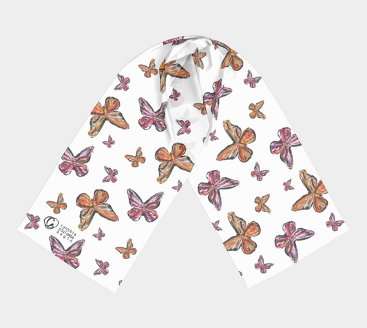 Foulard - La Légèreté d'esprit - Papillons