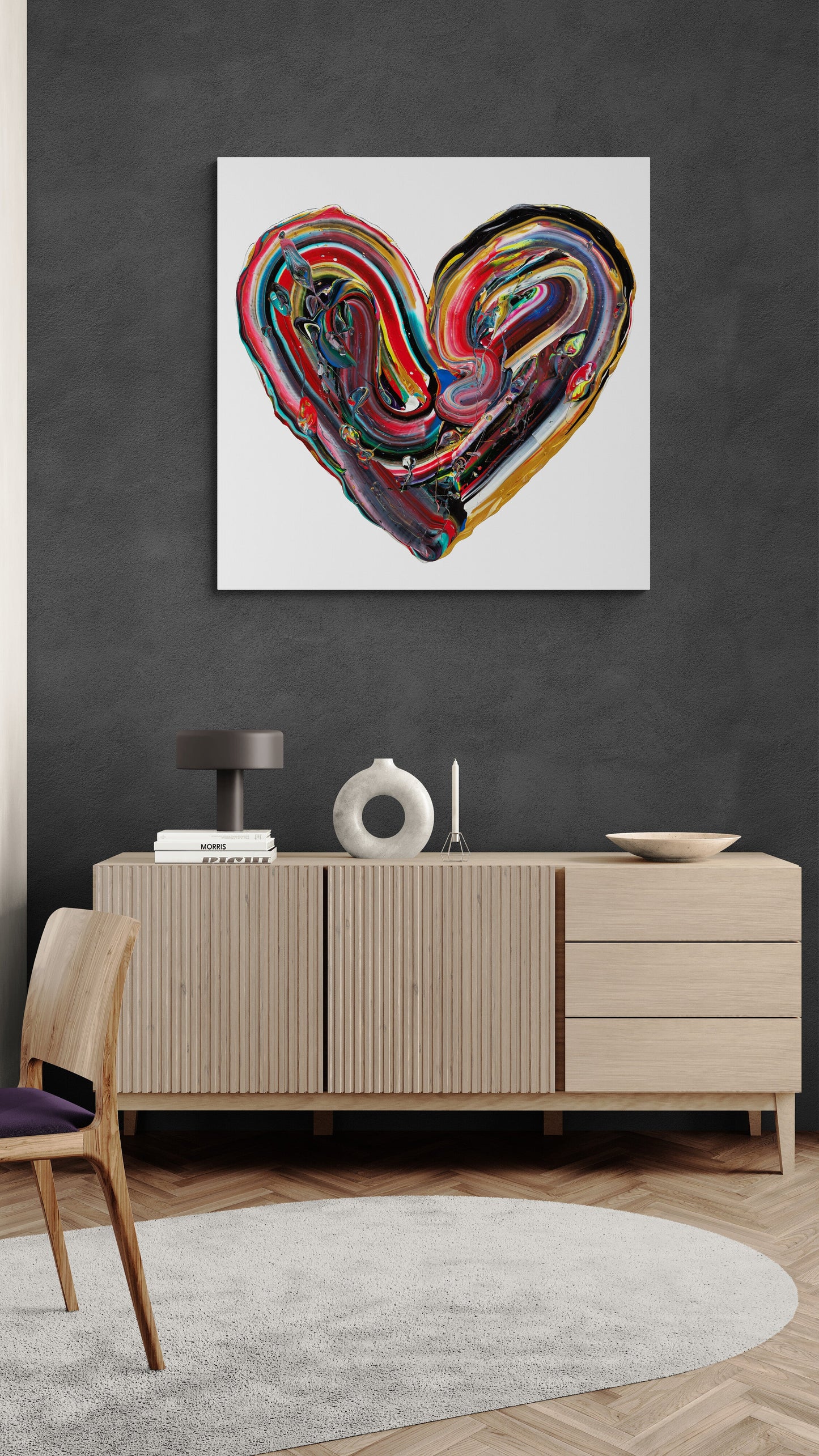 Les Feux d'Artifices II - Art Print Édition Limitée Roulée