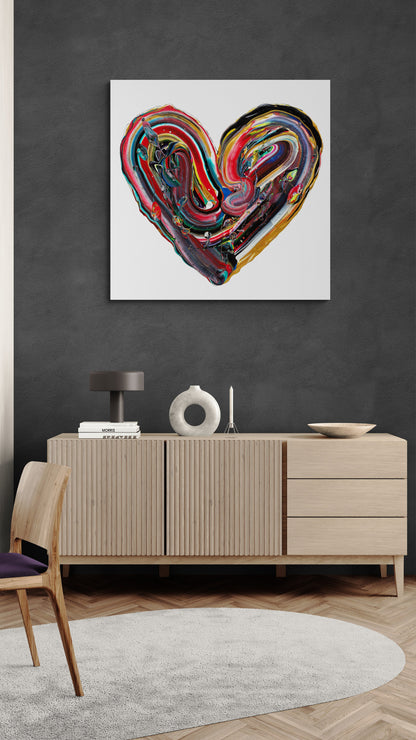 Les Feux d'Artifices II - Art Print Édition Limitée Roulée