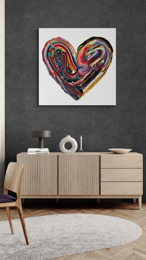 Les Feux d'Artifices II- Art Print Édition Limitée