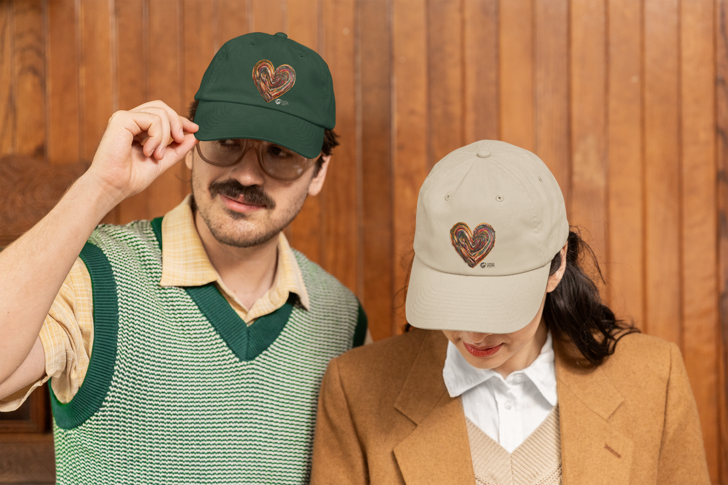 Classics '47 Clean Up | Casquette - Le coeur des souhaits - CHU de Québec - Naturel