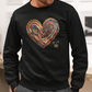 Coton ouaté Crewneck signature CCB – Le Coeur des Souhaits - CHU de Québec - Noir