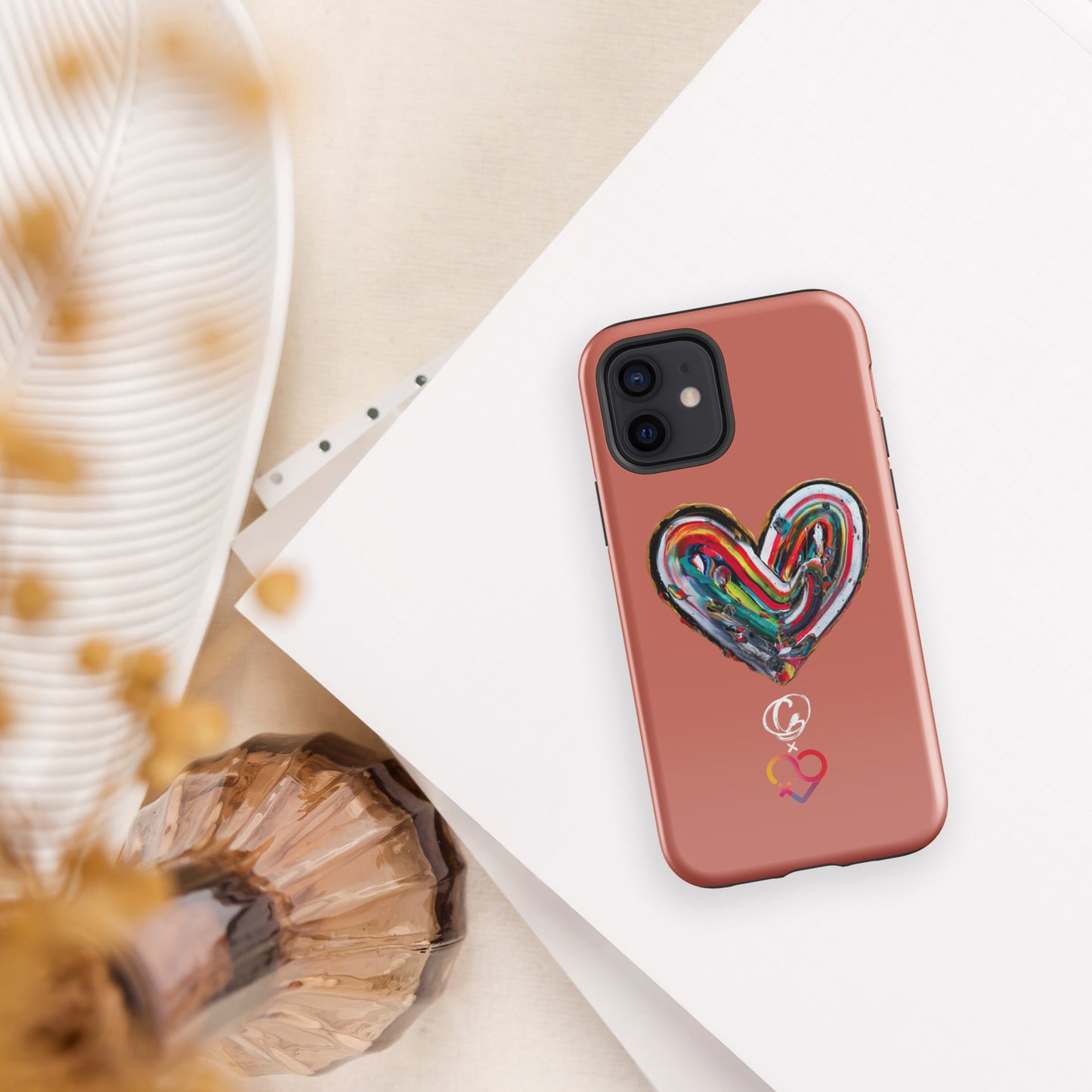 Coque d'iPhone® rigide - Rose Sorbet - FHSE