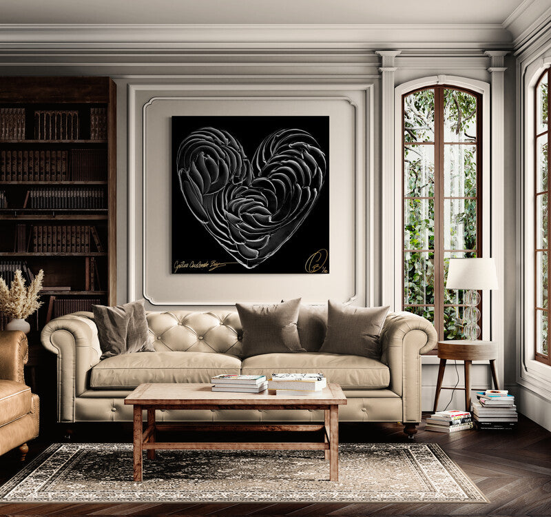 Le coeur Black Swan- Art Print Édition Limitée