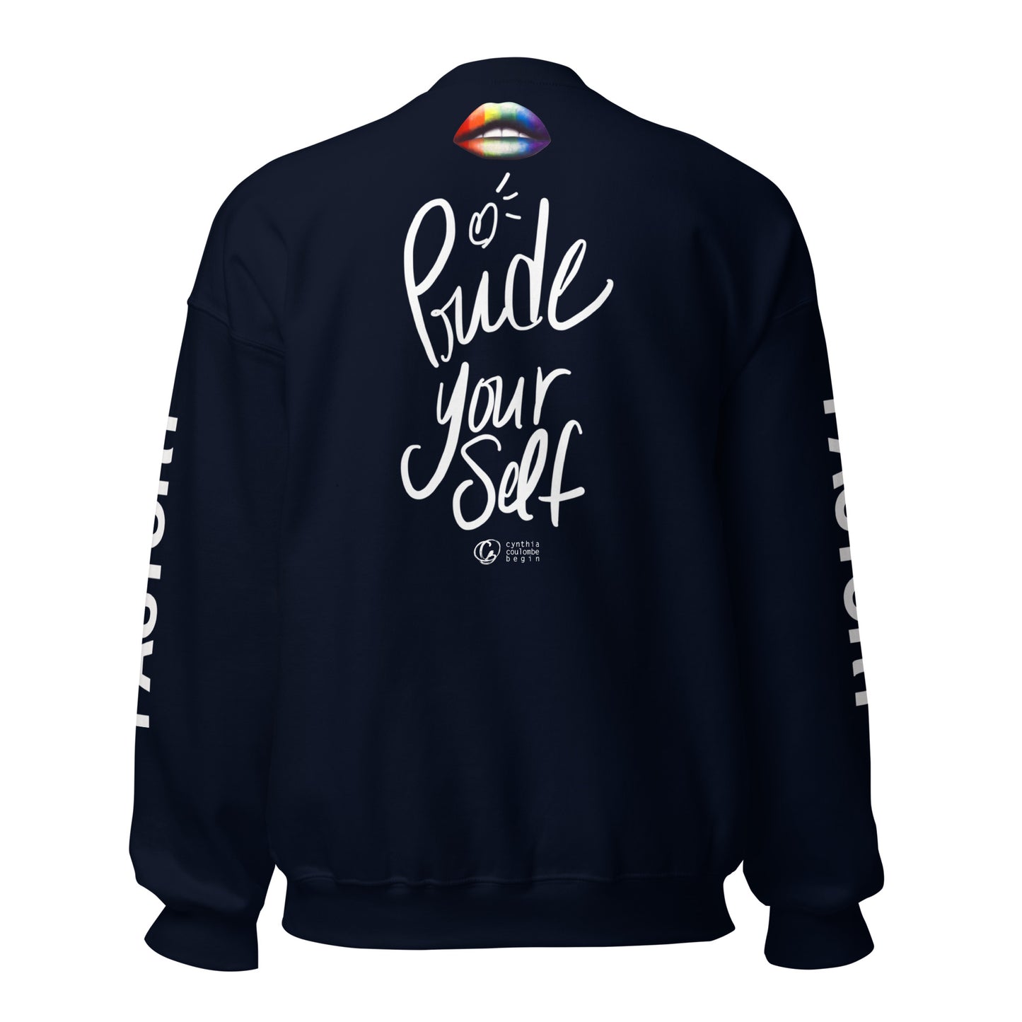 Coton Ouaté Crewneck - Foncé - Pride Yourself 🏳️‍🌈