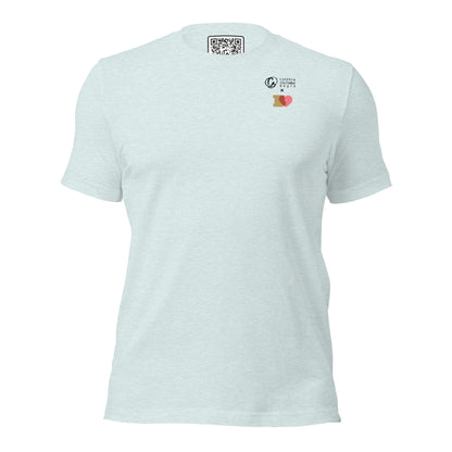 T-shirt Adulte -  Berchmans (motif arrière, couleurs pâles)