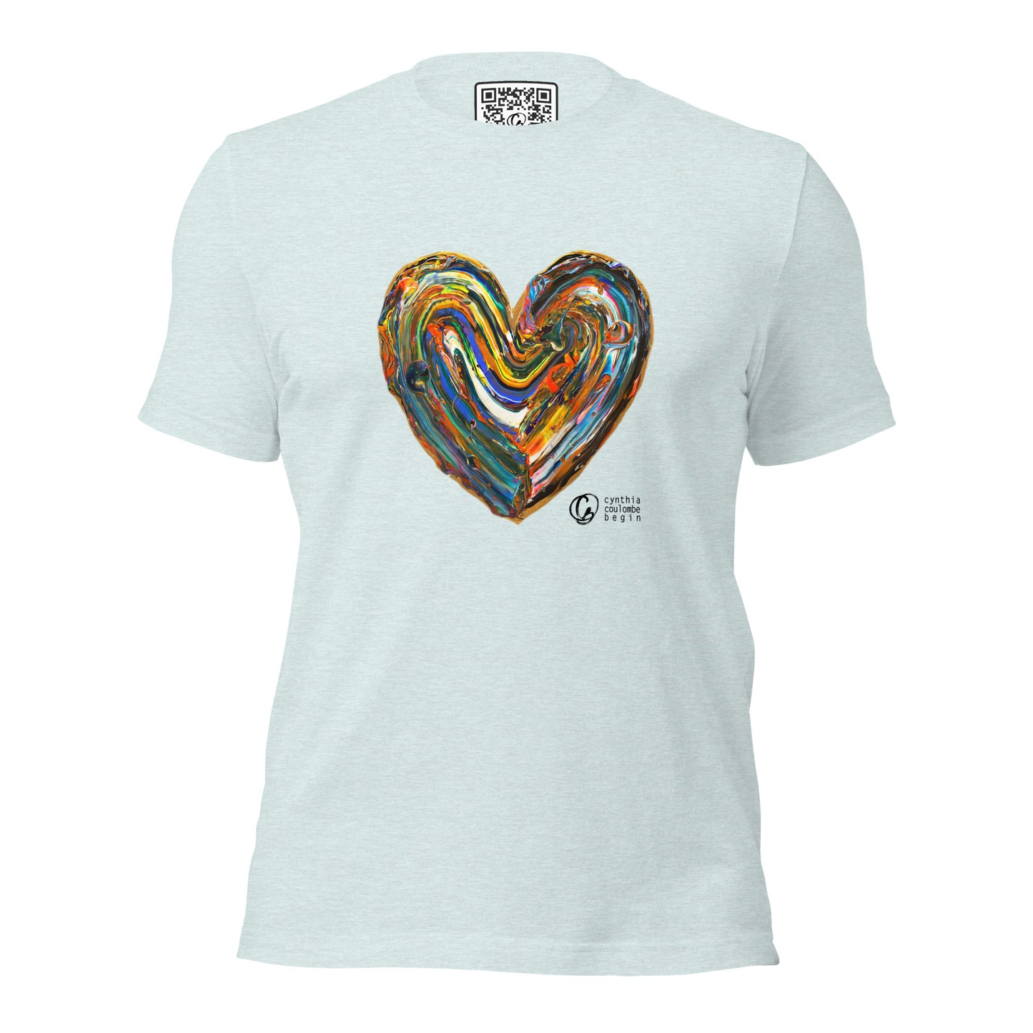 T-shirt Adulte - Berchmans (motif avant, couleurs pâles)