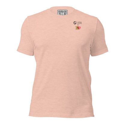 T-shirt Adulte -  Berchmans (motif arrière, couleurs pâles)