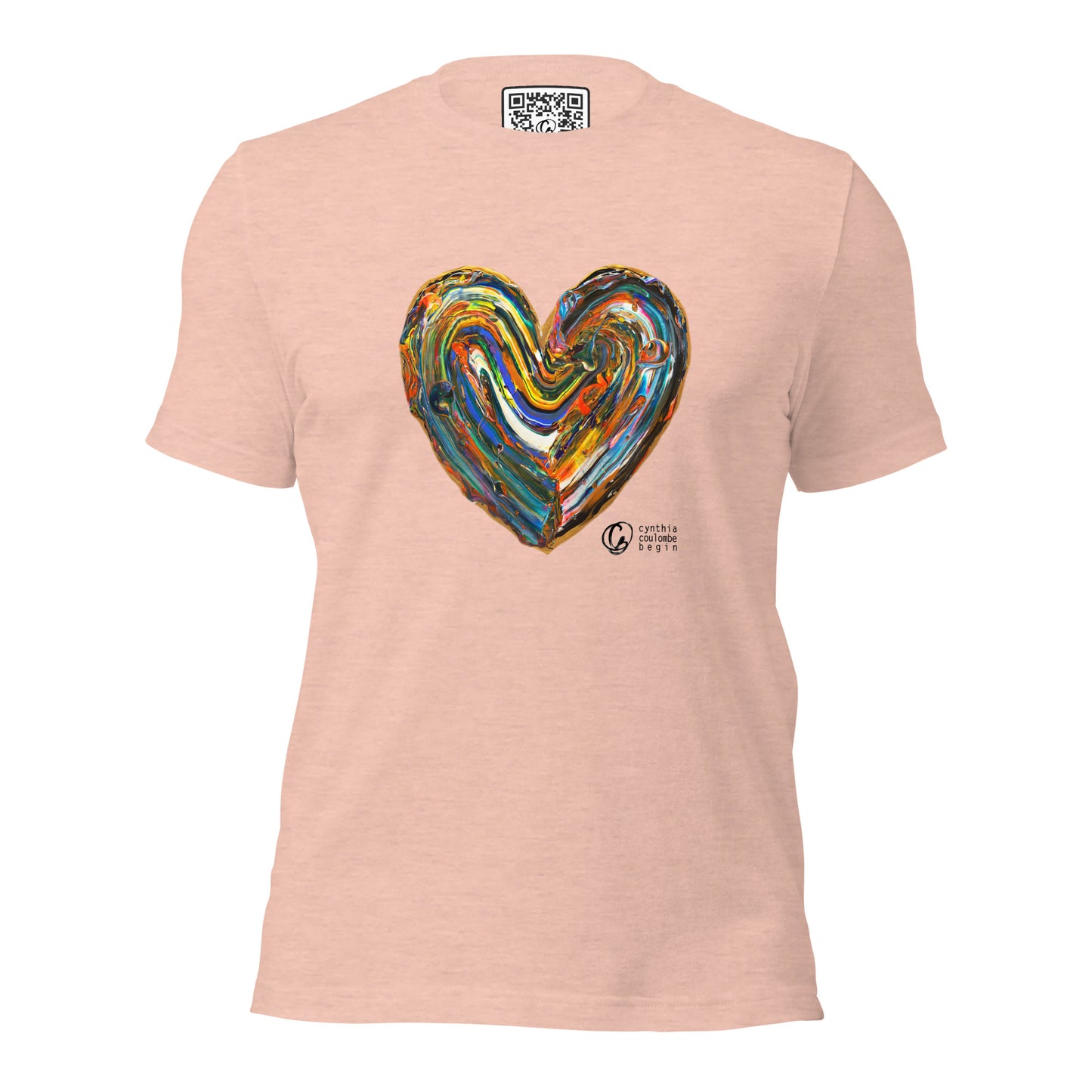 T-shirt Adulte - Berchmans (motif avant, couleurs pâles)