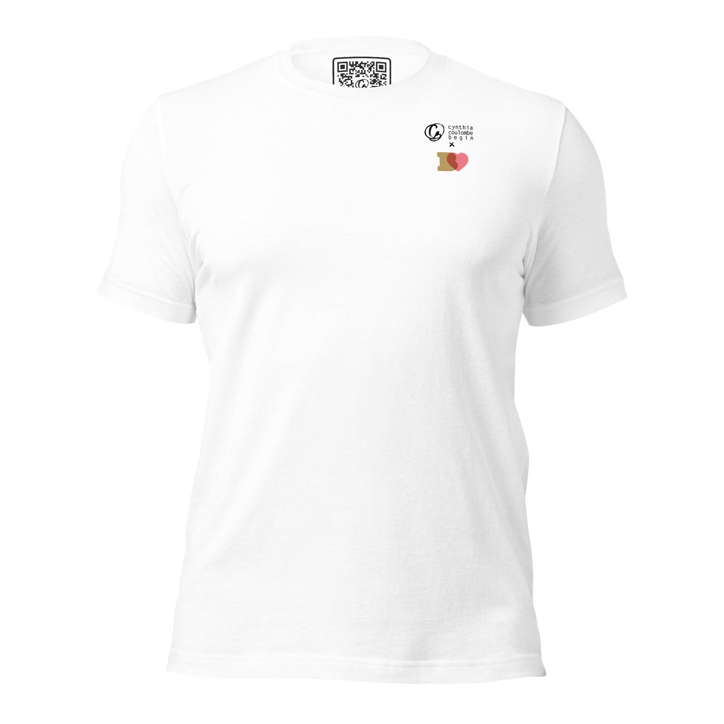 T-shirt Adulte -  Berchmans (motif arrière, couleurs pâles)