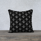 Divine Douceur - Housse de Coussin Logo Noir - Édition Limitée