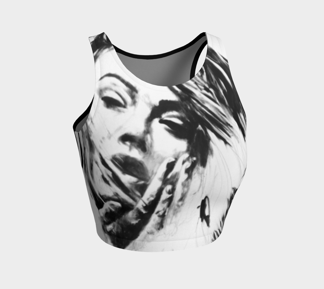 Divine Douceur - Camisole Courte de Sport (Femme) Édition Limitée