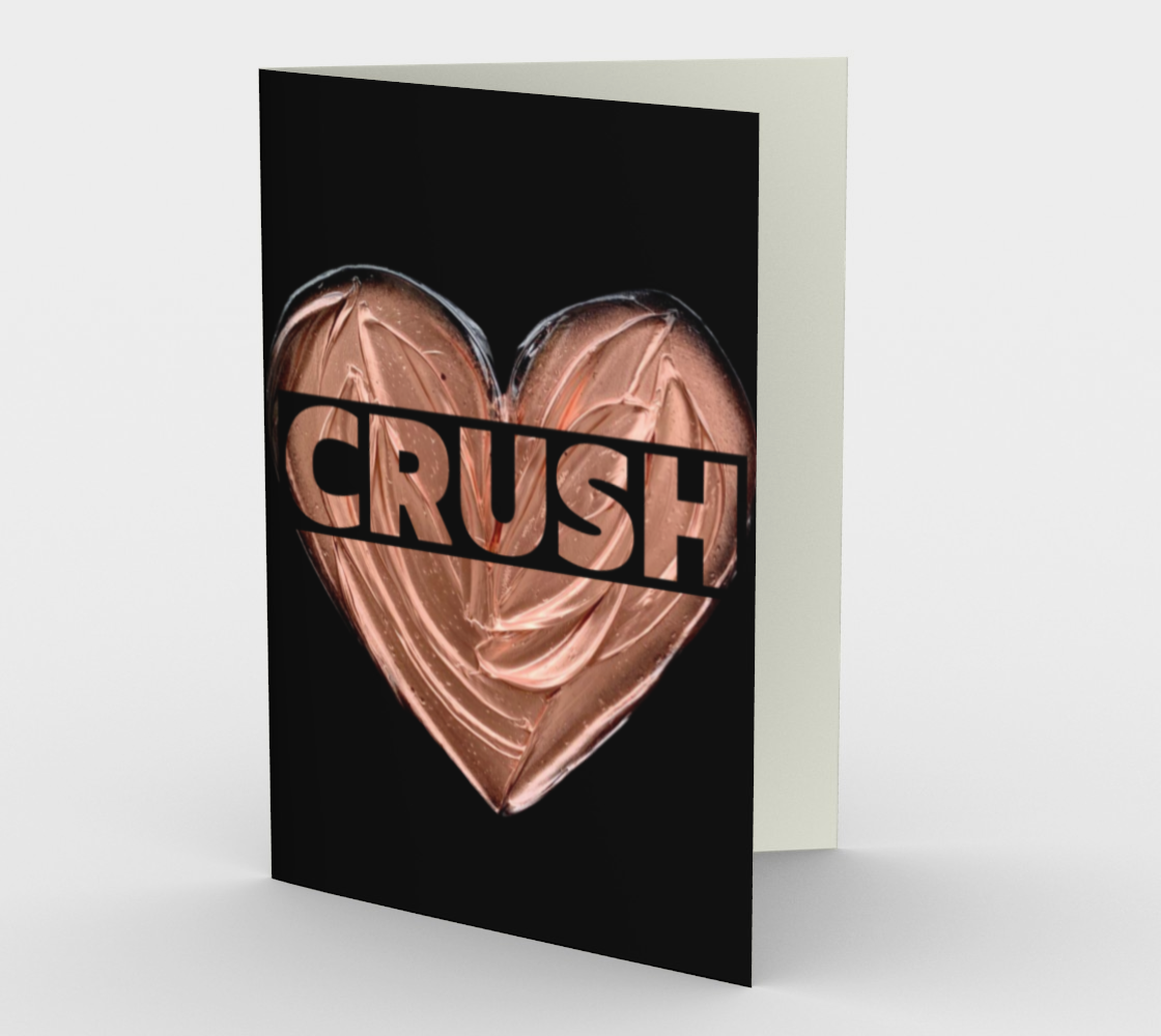Crush Rose Gold - Carte LOVE