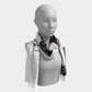 Love & Feelings Foulard Long CCB Blanc - Édition Limitée